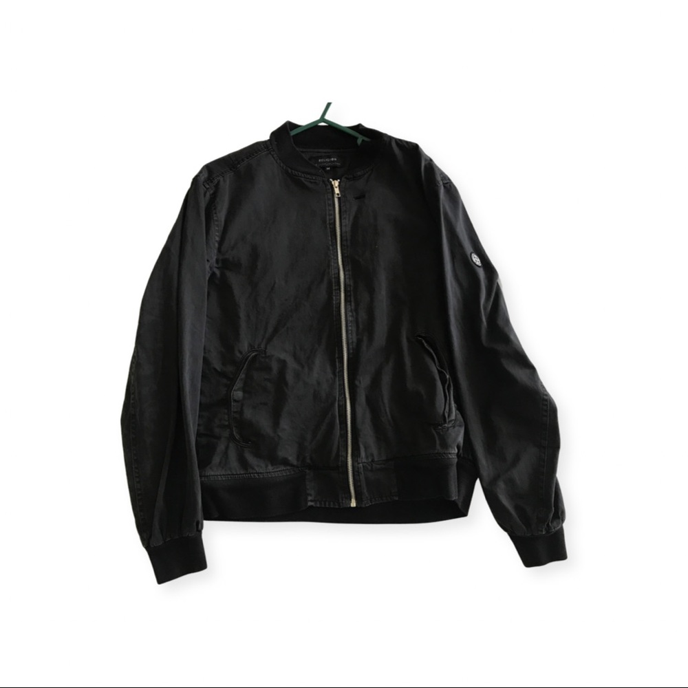 Religion Bomber Jacket Black